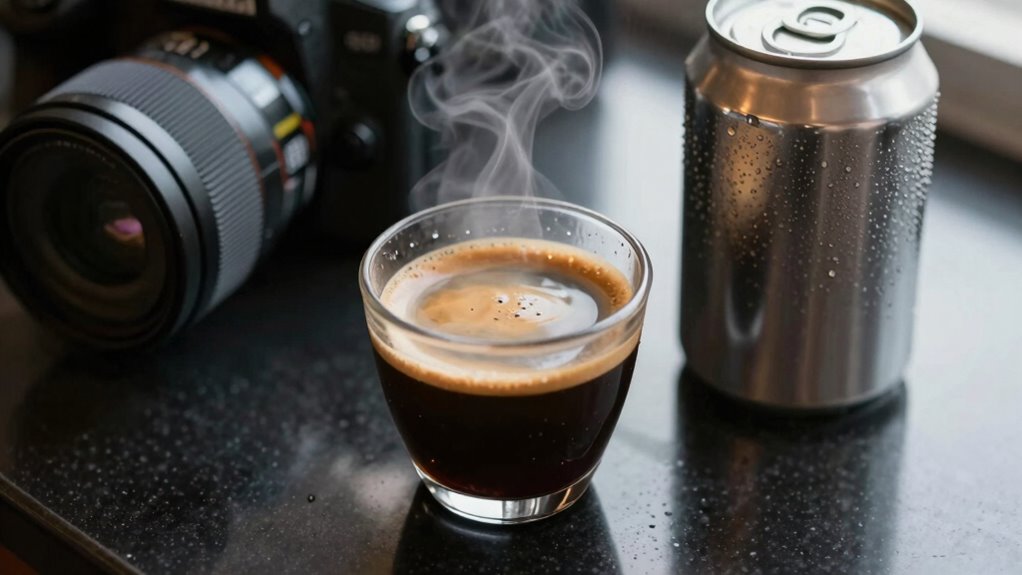 cooler water enhances espresso flavor