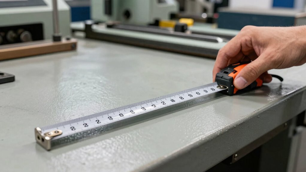 create precise measurement checklist