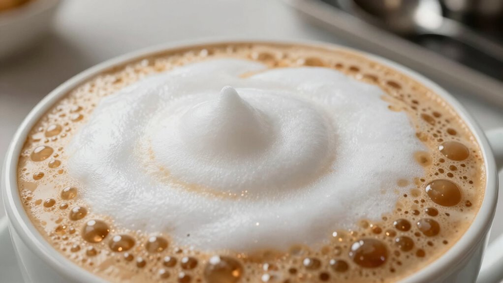 creative microfoam dessert toppings