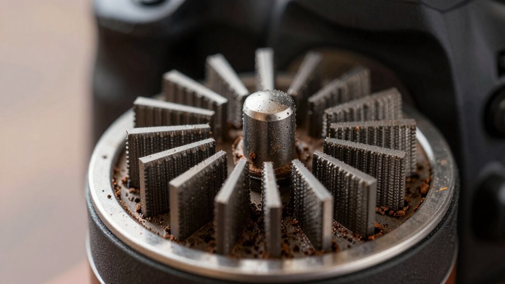 customized burr cleaning routine