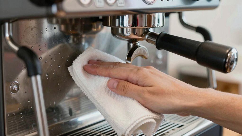 deep clean milk frother regularly