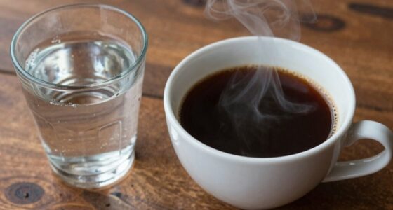 distilled water affects coffee taste