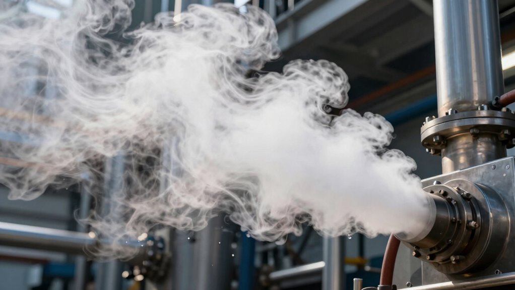 dry steam enhances safety