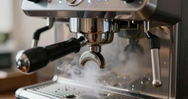 espresso machine noise sources
