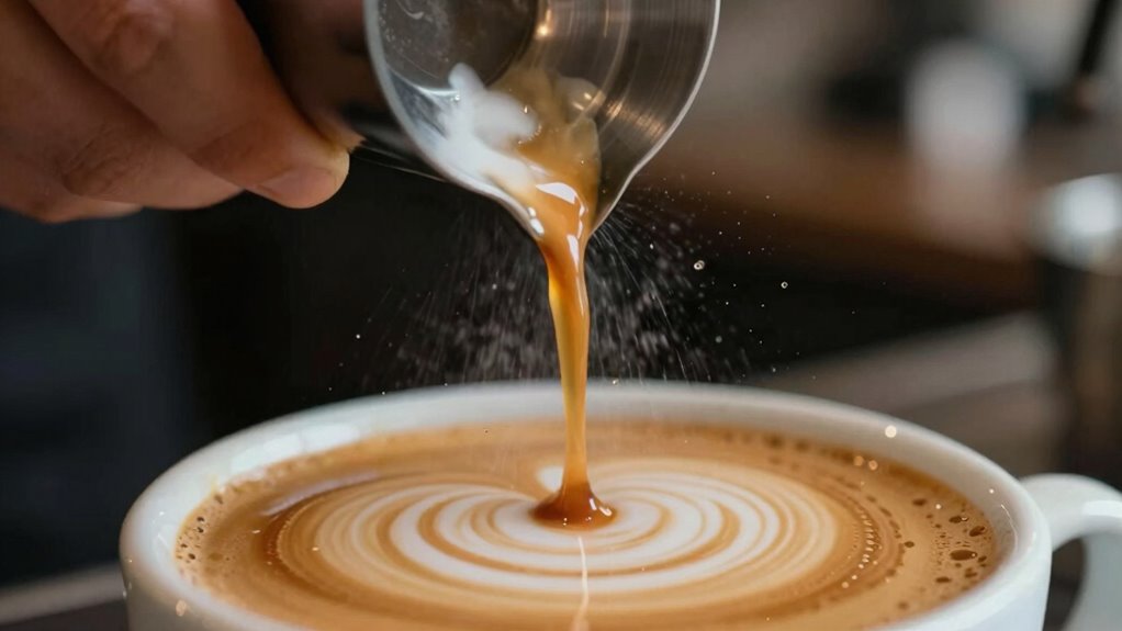 espresso surface pattern control