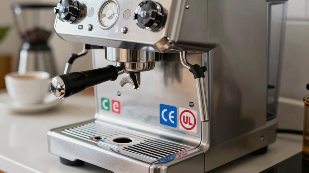 european espresso machine safety