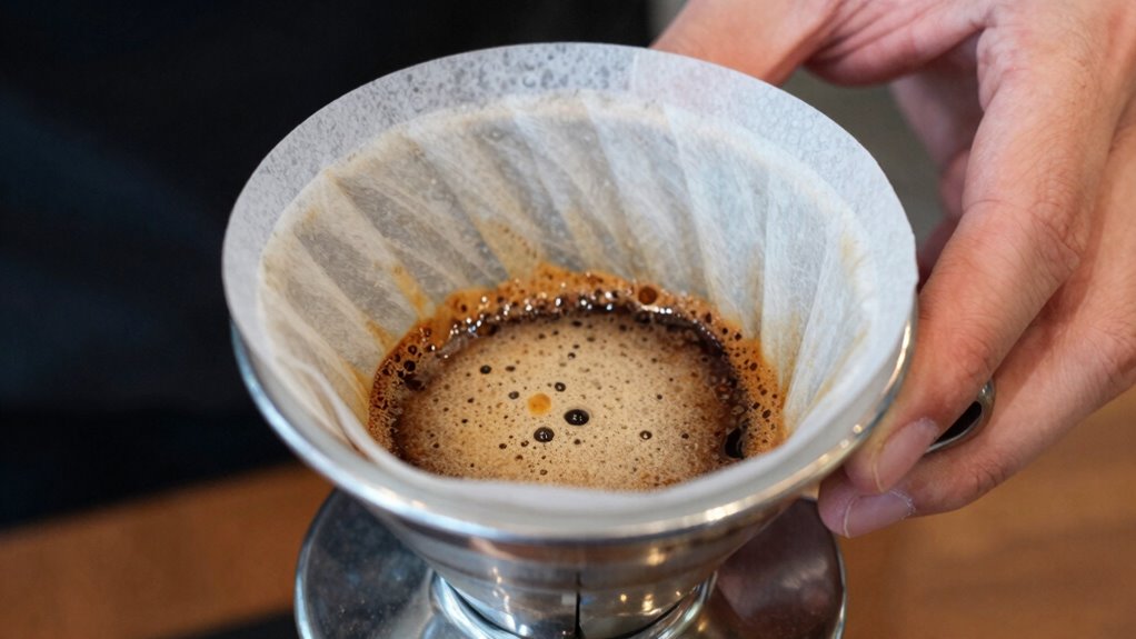 filter effects on espresso