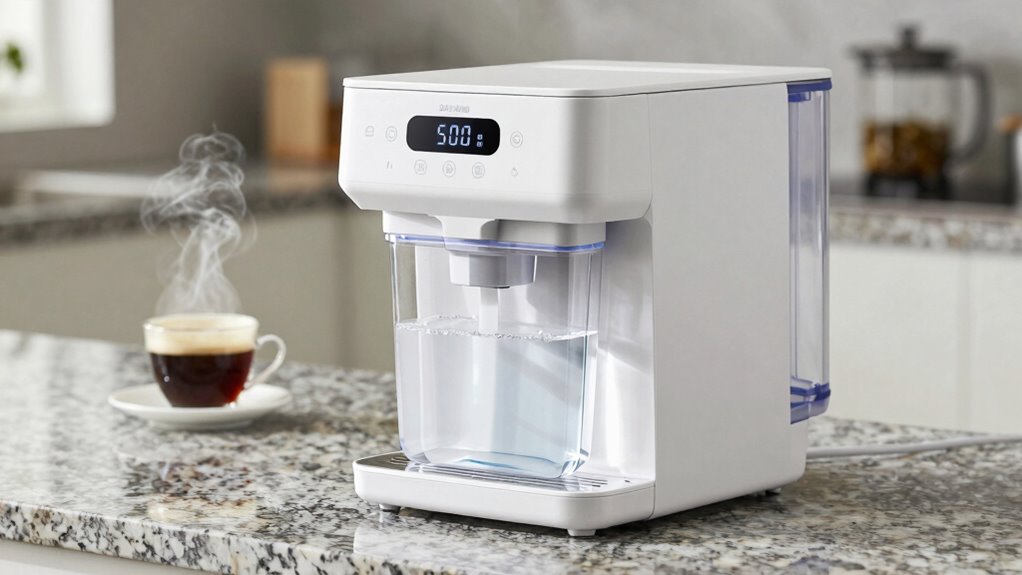 filtered coffee water maintenance