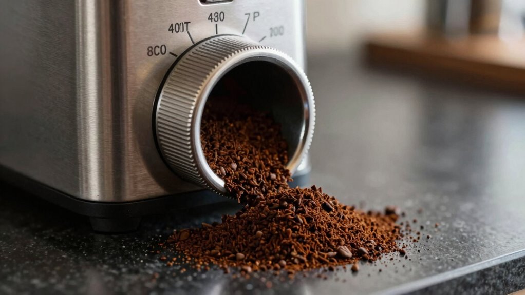 fine tune coffee grind quickly