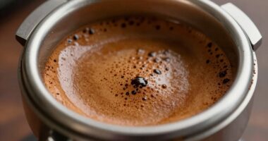 fines clogging espresso basket