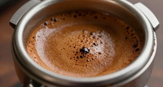 fines clogging espresso basket