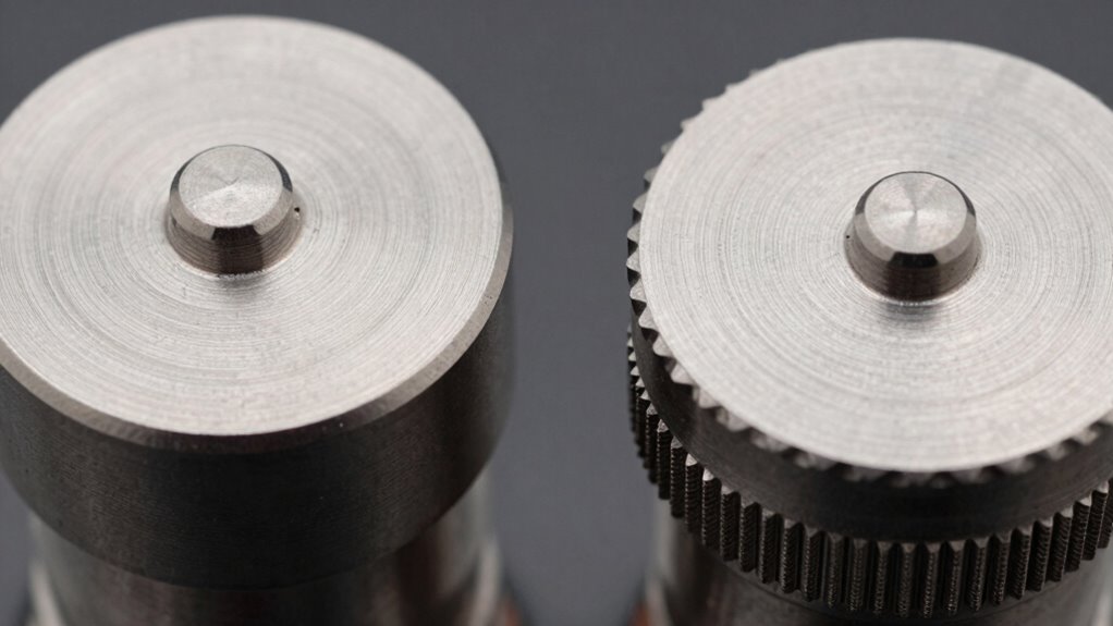 flat burr shape variations