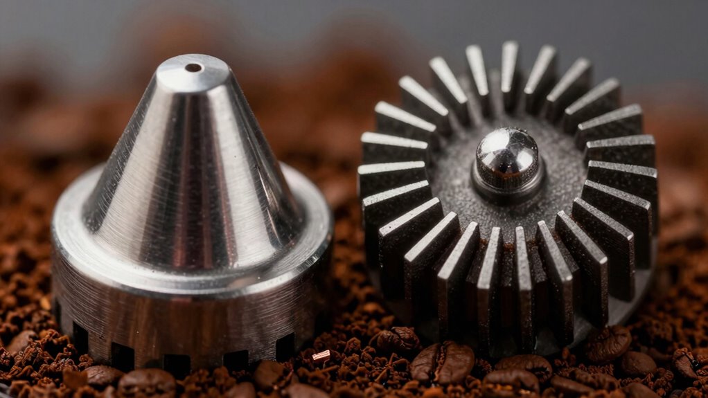 flat burrs excel for espresso