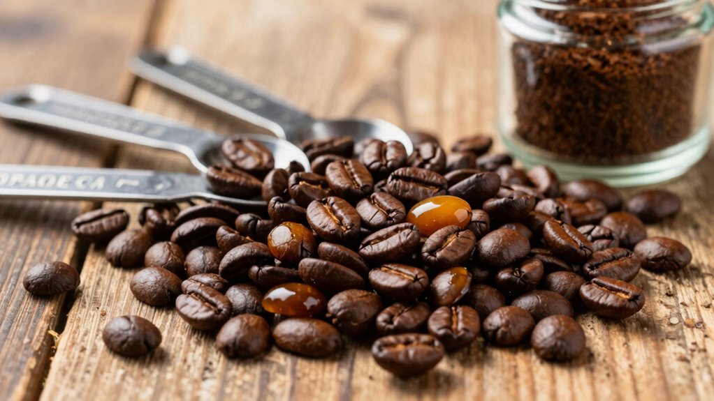 fresh glossy flavorful beans