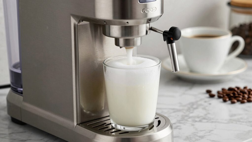 frothing quality and features