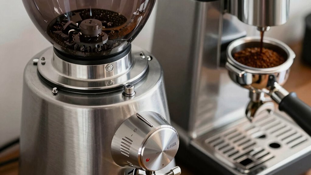 grind quality ensures perfect espresso