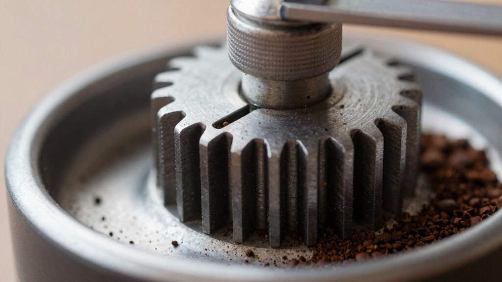 grinder wear causes inconsistency