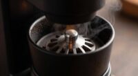 heat affects coffee grinding