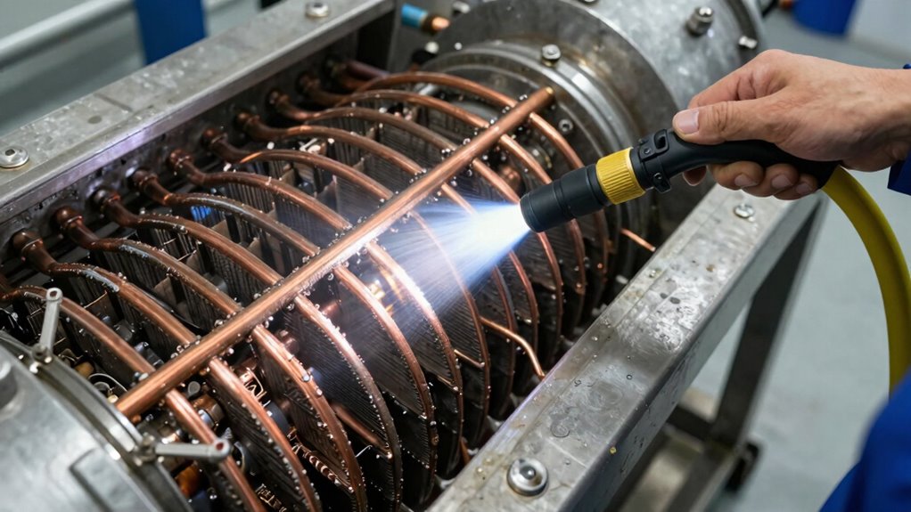 heat exchanger cleaning tips