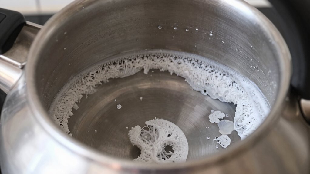 high mineral hard water