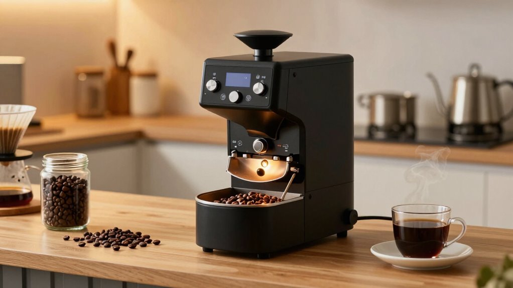 home coffee roaster features