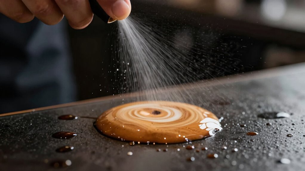 identify espresso drip patterns