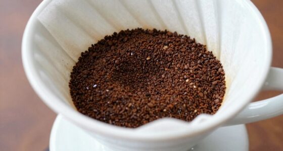 incorrect grind size used