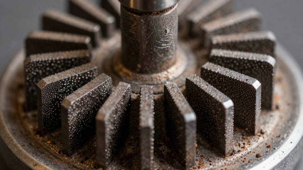 inspect edges for damage