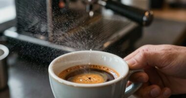 interpreting espresso surface patterns