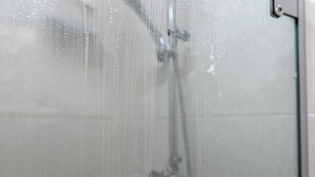 keep shower screen clean