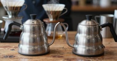 kettle design affects pour