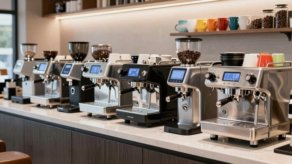 key commercial espresso features