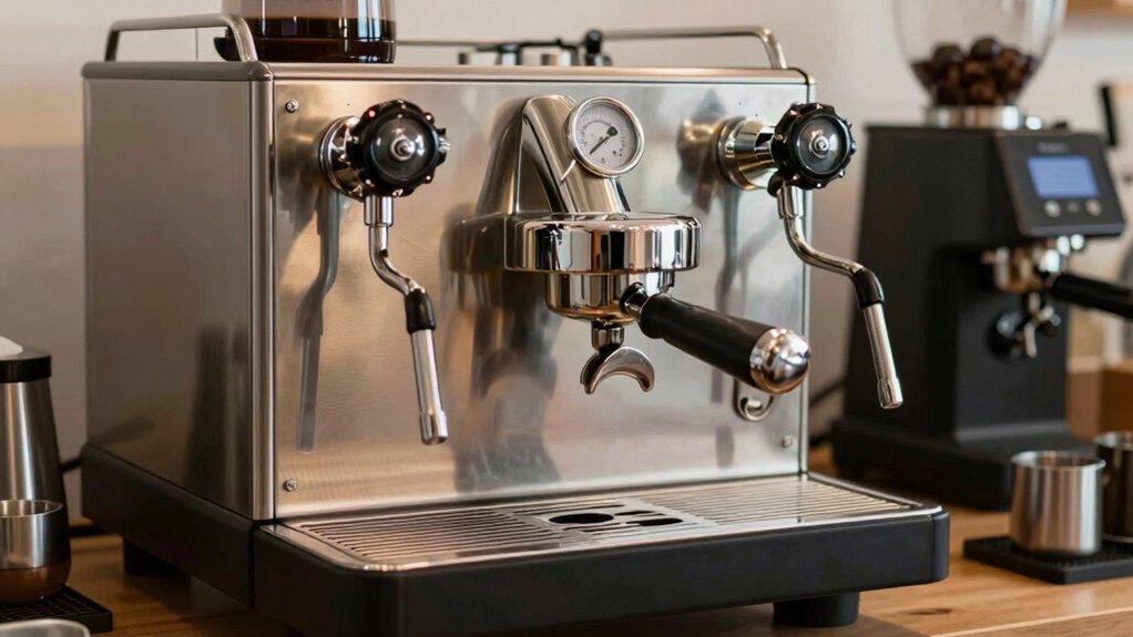 key espresso machine features
