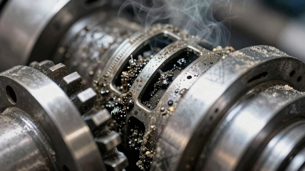 machine choke due to obstructions