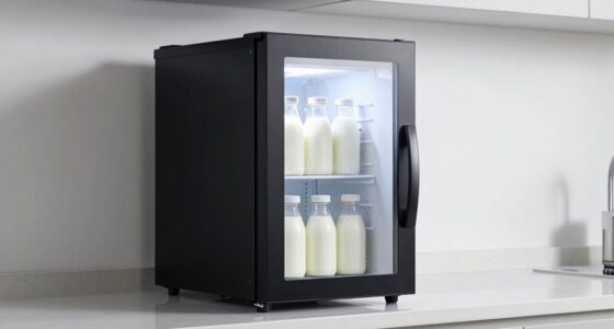 maintain milk foam temperature