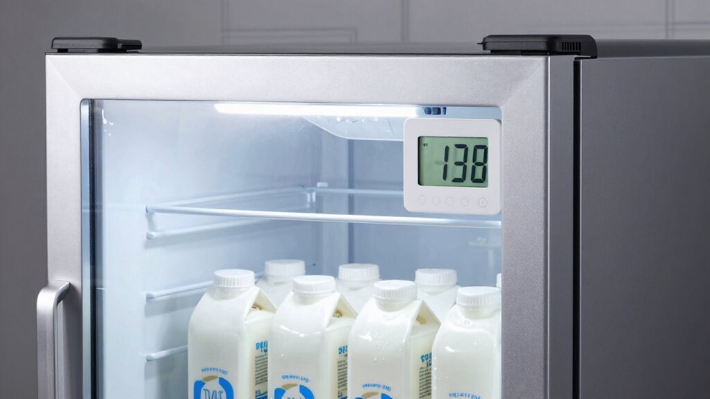 maintain precise milk temperature