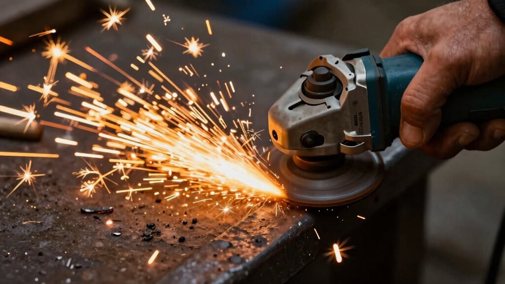 manage grinding heat properly