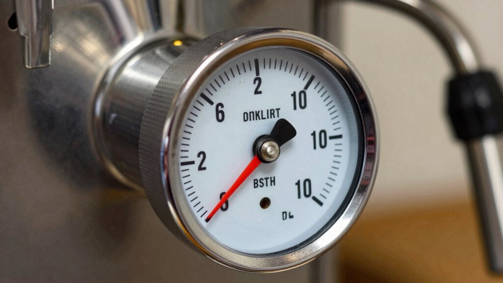 master pressure gauge readings