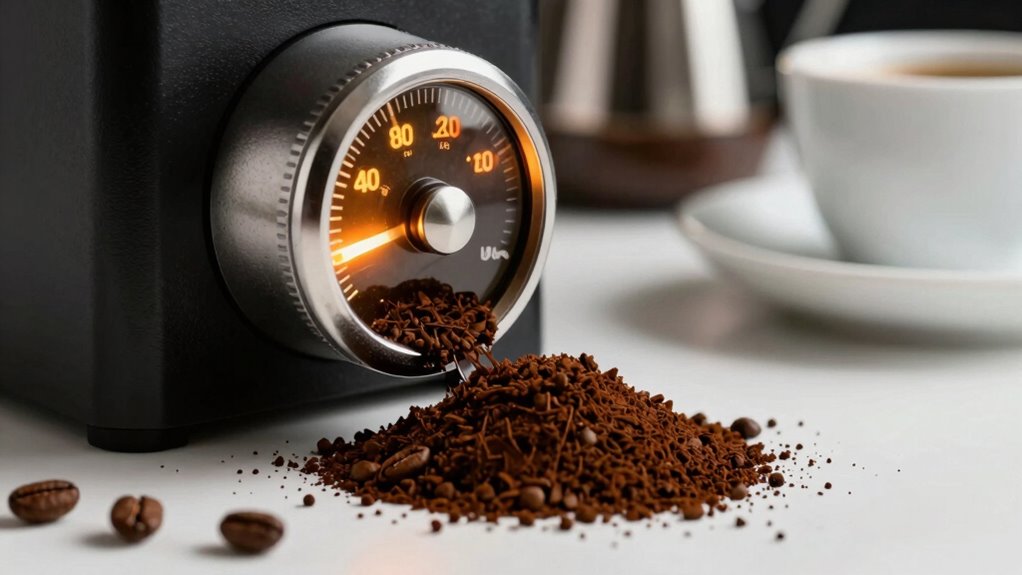 match grinder speed to taste