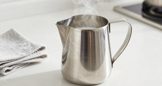 milk pitcher film causes off taste