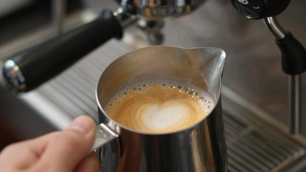 milk temperature affects flavor and foam