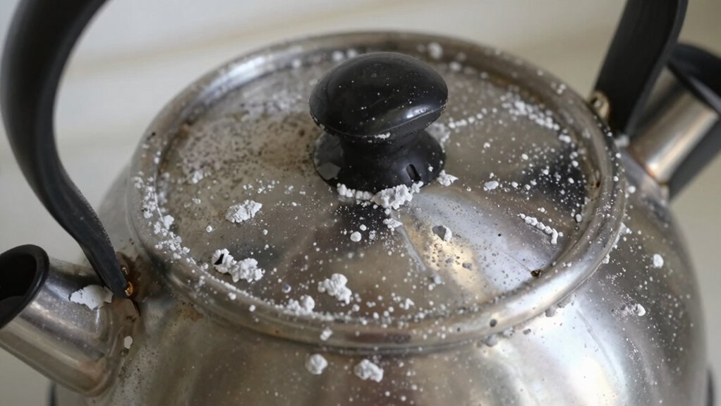 minerals cause appliance buildup