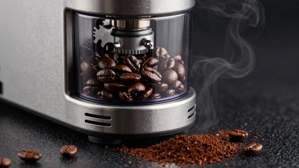 monitor grinder for overheating