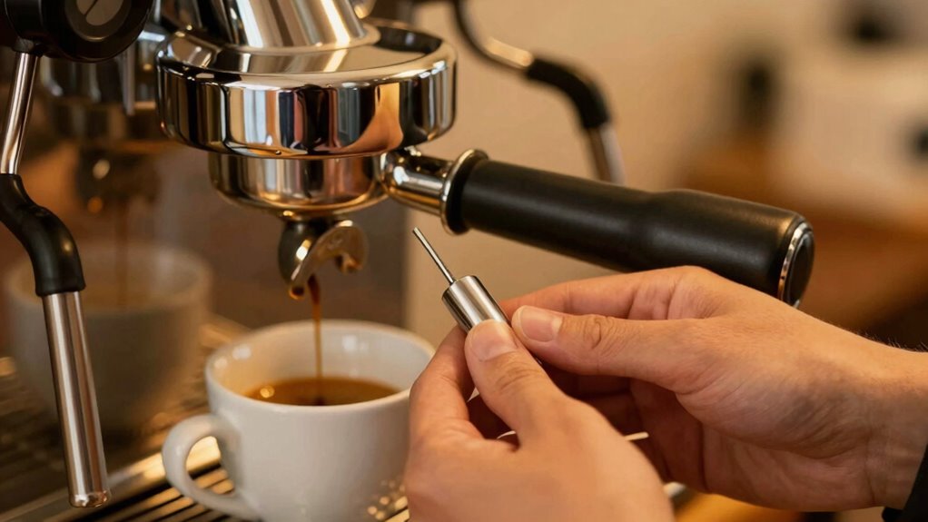 monitor grouphead temperature accurately