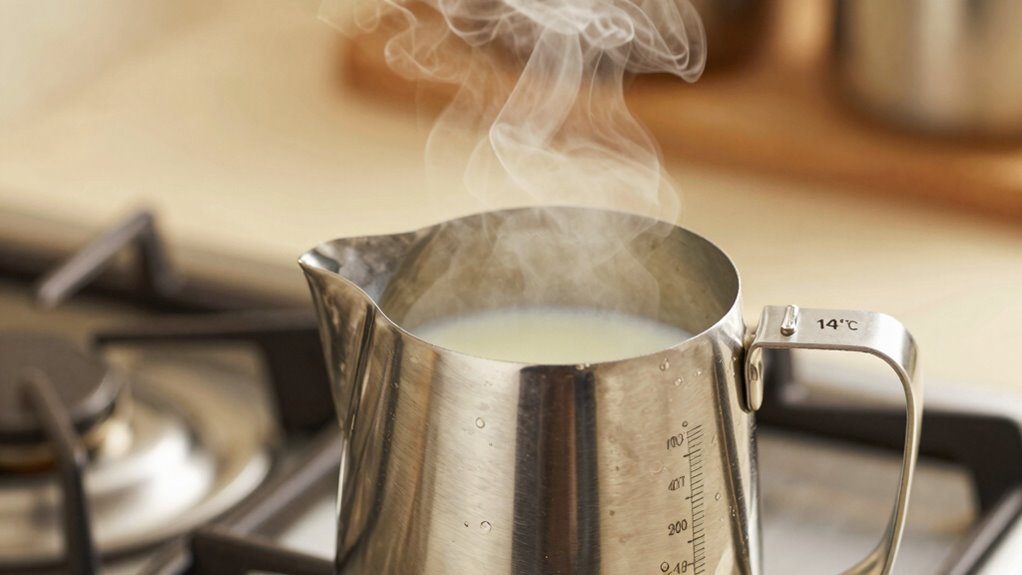 monitor milk temperature precisely