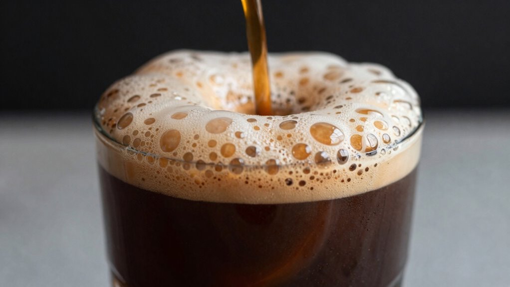 nitrogen infused smooth cascading coffee