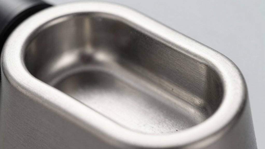 optimal chute design minimizes residue