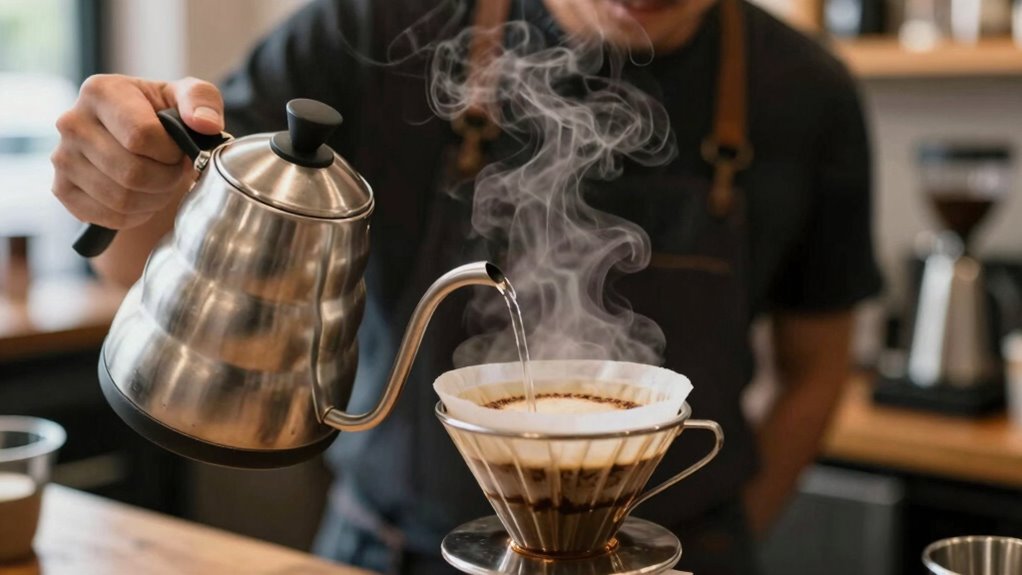 optimal coffee extraction temperature