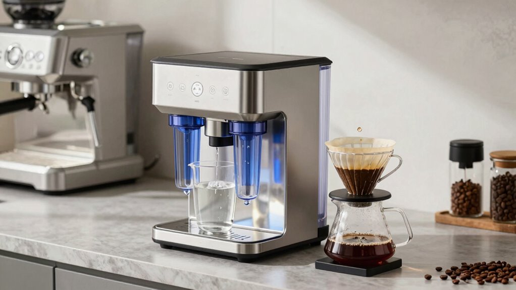 optimal coffee water filtration