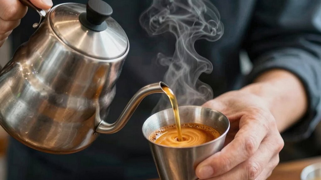 optimal espresso extraction temperature